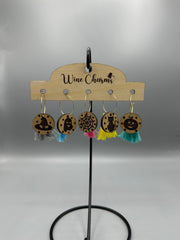 Halloween Wine Charms Set 1