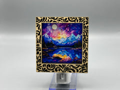 Damask Interchangeable LED Night Light – Frame & Base Only