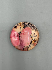 Butterfly & Music Note Magnets – Handmade Music Lover Fridge Magnets – Gift for Musicians & Teachers