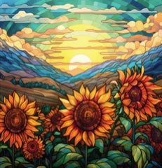 Sunflower Mountain Glow