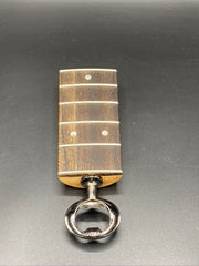 Reclaimed  Bass Guitar Neck Bottle Opener in Dark Finish