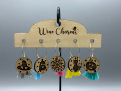 Halloween Wine Charms Set 1