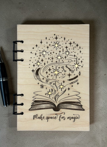 Make Space for Magic Refillable A5 Journal | Manifestation Journal