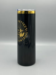 Life Is Better in the Mountains Tumbler 20oz | Colorado Mountain Travel Mug | Insulated Stainless Steel Cup | Outdoor Gift