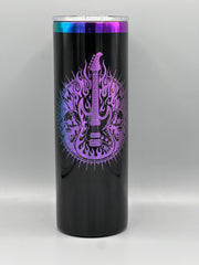 Rock Guitar Tumbler 20oz | Laser Engraved Music Tumbler | Insulated Stainless Steel Cup | Guitar Gift for Musicians