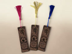 Just One More Chapter Engraved Bookmark | Book Lover Gift | Reader Gift