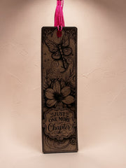 Just One More Chapter Engraved Bookmark | Book Lover Gift | Reader Gift
