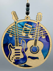 Two Guitars Suncatcher