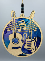 Two Guitars Suncatcher