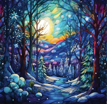 Winter Landscape - Winter Forest