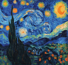 Starry Fields - Midnight Swirl