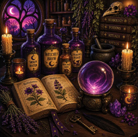 Midnight Grimoire - Moonlight Divination