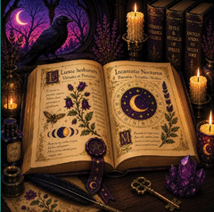 Midnight Grimoire - Open Book