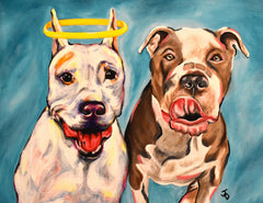 Bing Bing & The Frankster Greeting Card Set