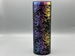 Roses & Treble Clef Music Notes Stainless Steel Tumbler