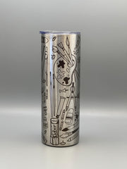 Artist Tools Tumbler | Insulated Travel Mug for Creatives | Gift for Artists, Painters & Makers | Studio Drinkware