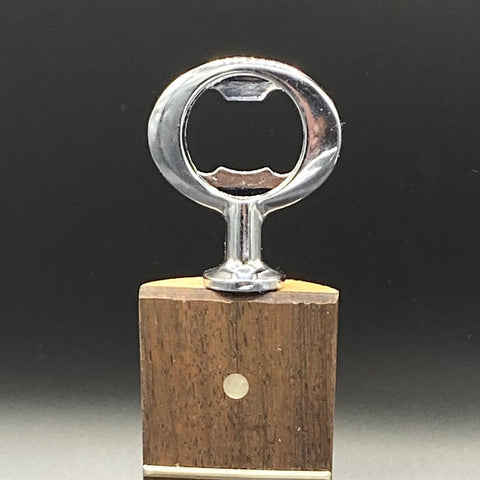 Reclaimed Guitar Neck Bottle Opener in Dark Finish