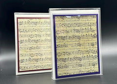 Sheet Music Notecard