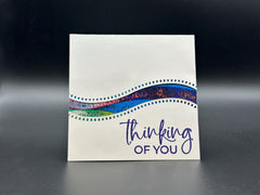 Cheerful Bright Thinking of You Greeting Card for Music Lovers