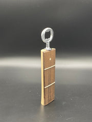 Reclaimed Guitar Neck Bottle Opener in Dark Finish