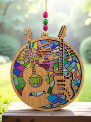 Two Guitars Suncatcher
