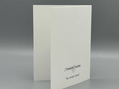 Artist's Tools Greeting Card Set: Paintbrushes in Mason Jars