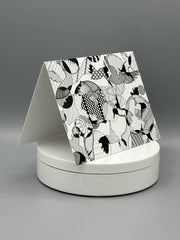 Birds in Flight Art Card Set: Nature Stationery Gift