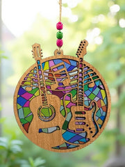 Two Guitars Suncatcher