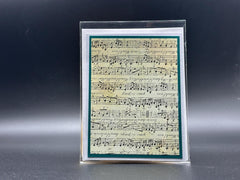 Sheet Music Notecard