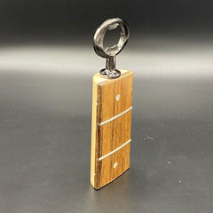 Reclaimed Guitar Neck Bottle Opener in Medium Finish
