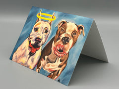 Bing Bing & The Frankster Greeting Card Set