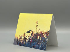 Desert Nectar Greeting Card Set | Hummingbird Art Photography | Southwest Nature Cards | Set of 5 Blank Cards