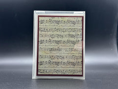 Sheet Music Notecard