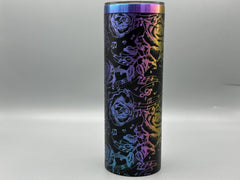 Roses & Treble Clef Music Notes Stainless Steel Tumbler