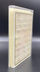 Sheet Music Notecard