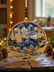 Off-Road in the Mountains Suncatcher
